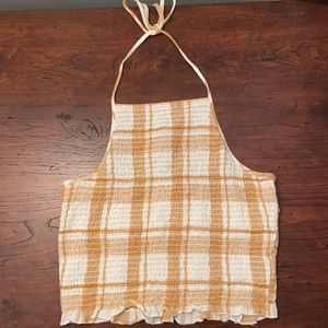 Cropped halter top from American Eagle